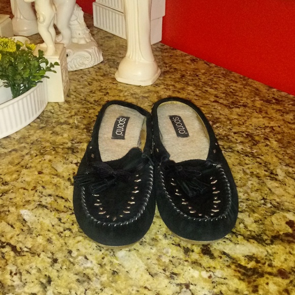 Sporto Leather Gerry Slip Ons - Picture 2 of 8